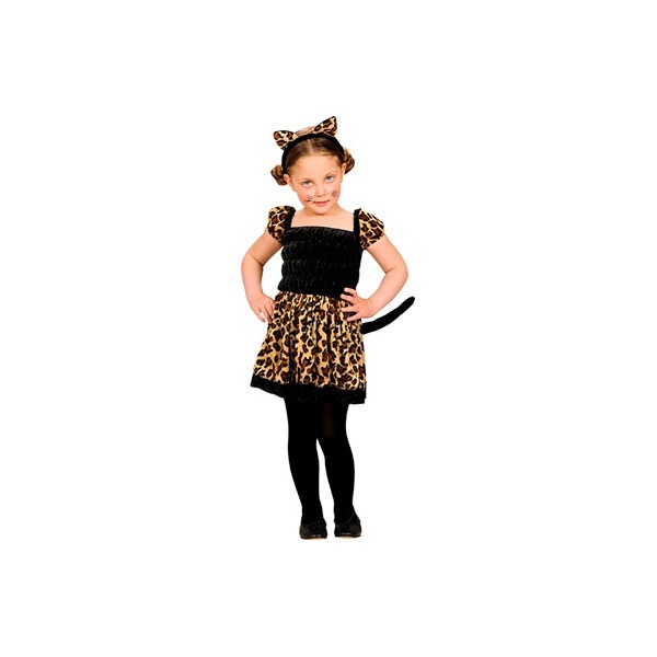 Kostüm Leopardin Gr. 104 2-3 Jahre  Kinderkostüm