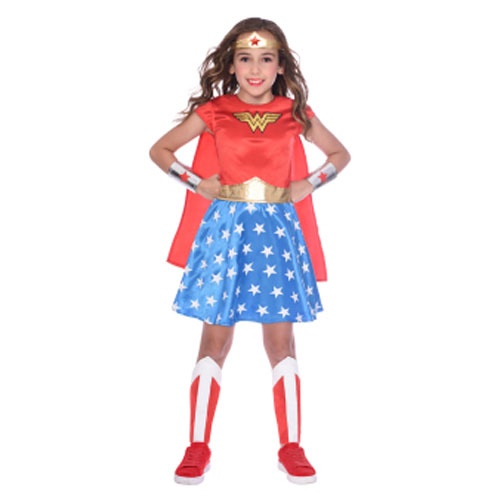 Kostüm Wonder Woman Classic Gr. 110 4-6 Jahre