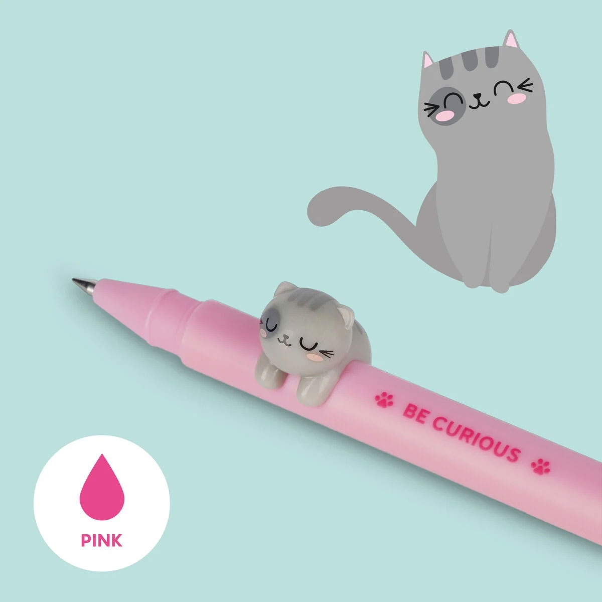 Gelstift Gel Pen mit Katze Kitty von Legami