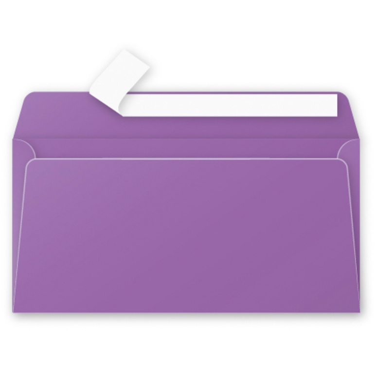 Briefumschläge DL 20 Stück violett