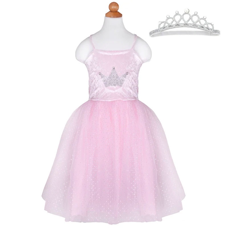 Kinderkostüm Pretty Pink Dress 7-8 Jahre 122 - 134