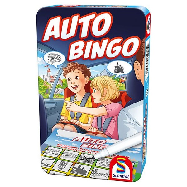 Schmidt Spiele Mitbringspiel Auto Bingo