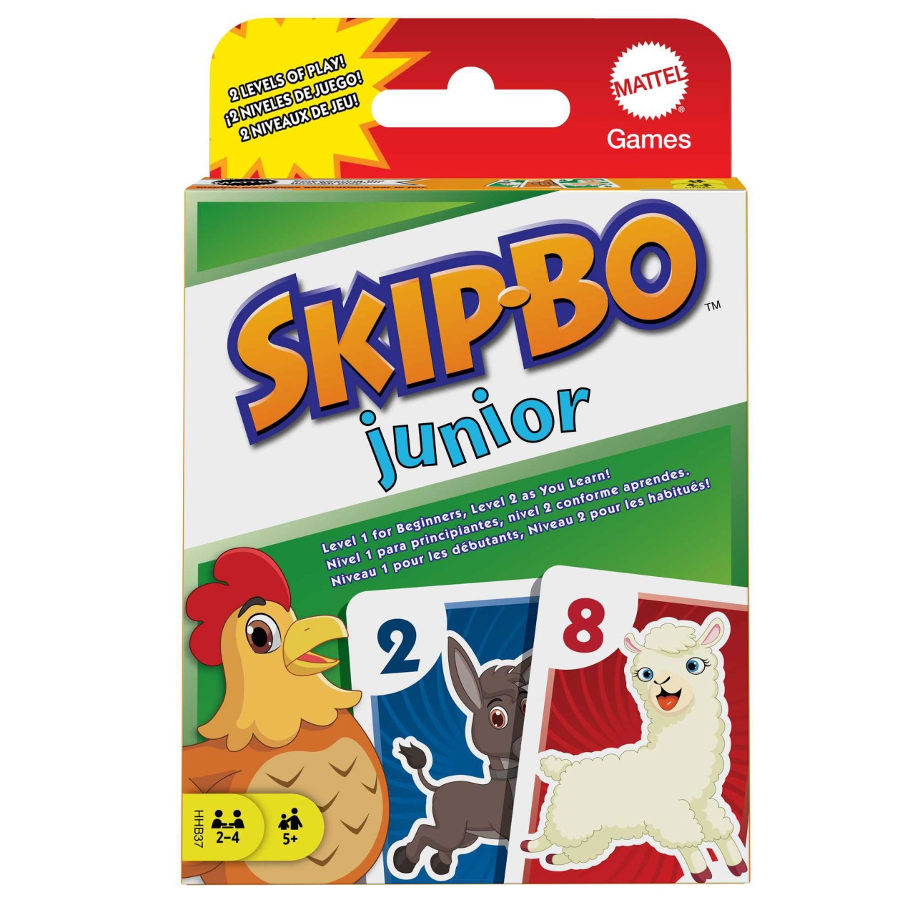 Skip-Bo Junior Kartenspiel von Mattel