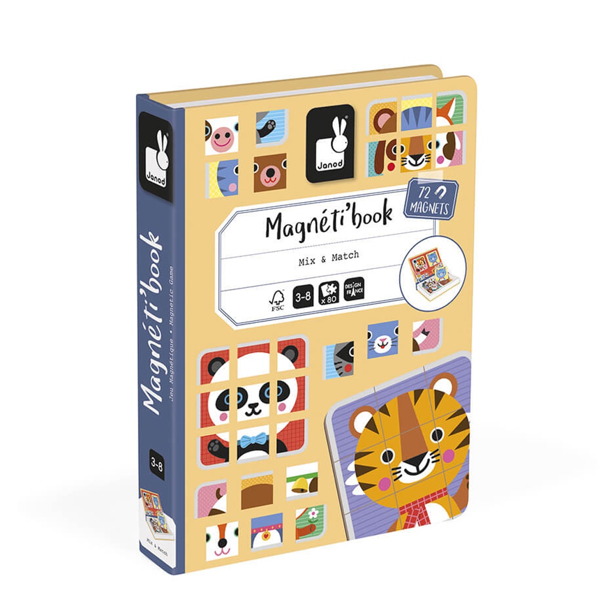Magneti Book Mix & Match Tiere von Janod