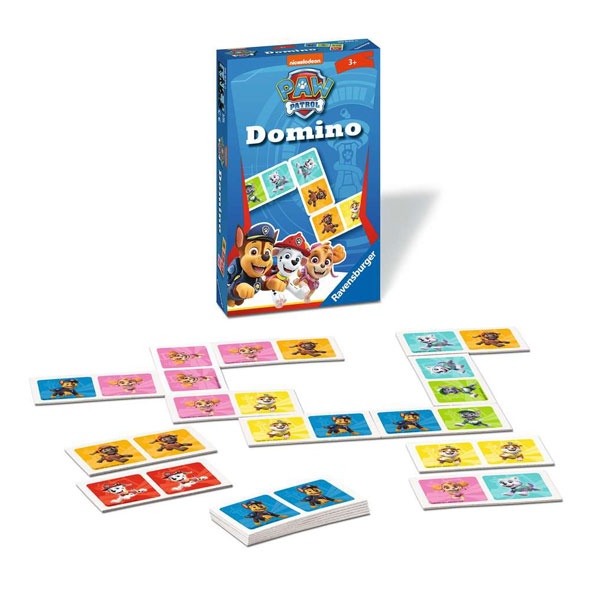 Paw Patrol Domino Karten-Legespiel Mitbringspiel