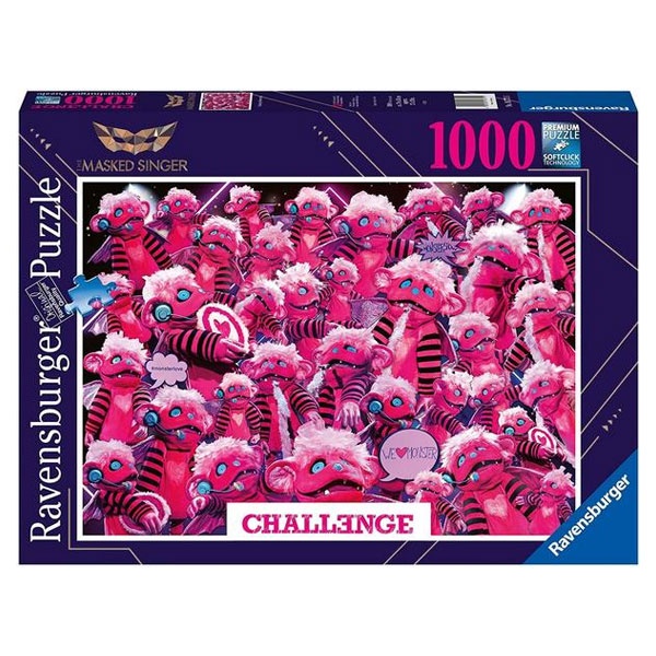 Ravensburger Puzzle Monsterchen Challenge 1000 Teile
