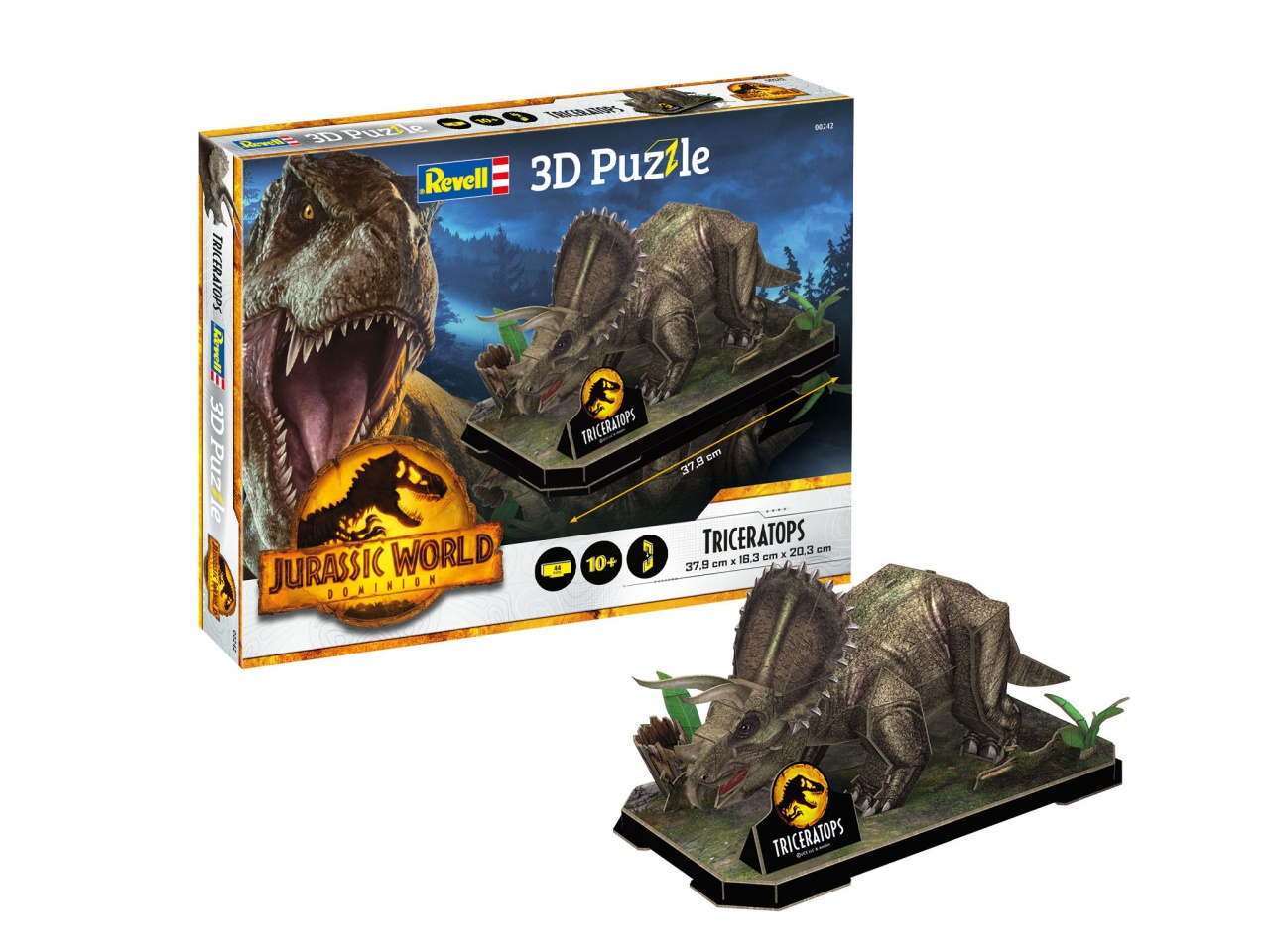 Revell 00242 Jurassic World 3D Puzzle Triceratops