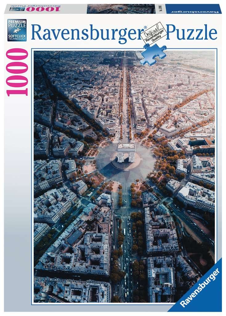 Ravensburger Puzzle Paris von Oben 1000 Teile