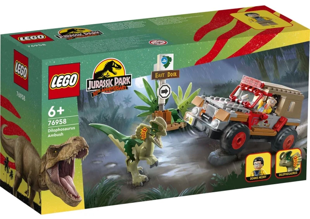 Lego Jurassic Park 76958 Hinterhalt des Dilophosaurus