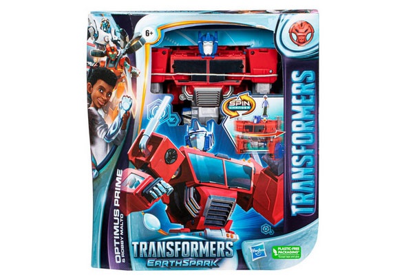 Transformers EarthSpark Spinchanger Optimus Prime