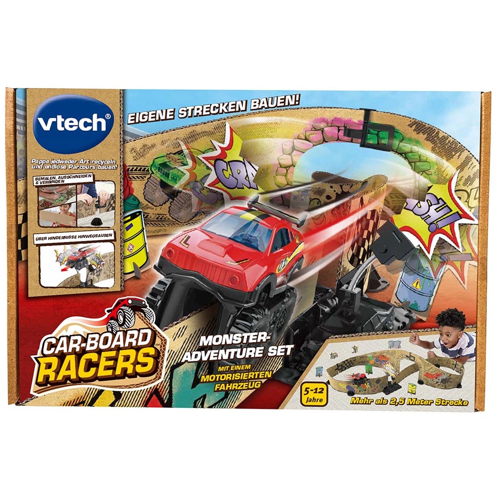 Car-Board Racers Monster-Adventure Set