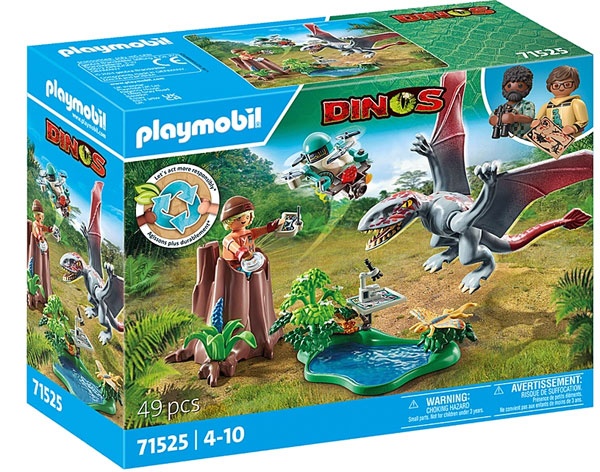 Playmobil 71525 Dinos Beobachtungsstation für Dimorphodon