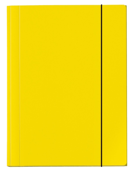 Sammelmappe A4 Velocolor gelb mit Gummizug von Veloflex