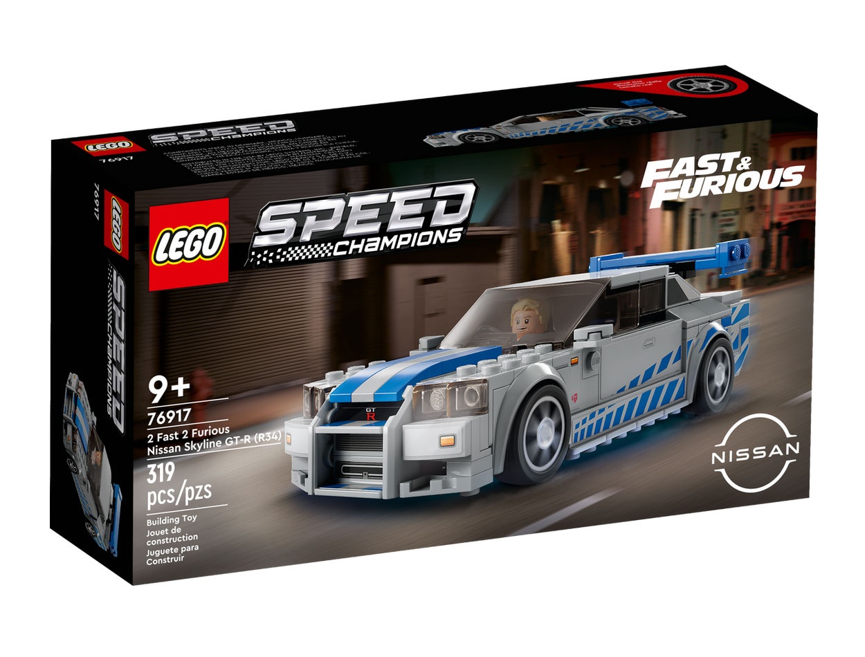 Lego Speed Champions 76917 2 Fast 2 Furious Nissan Skyline