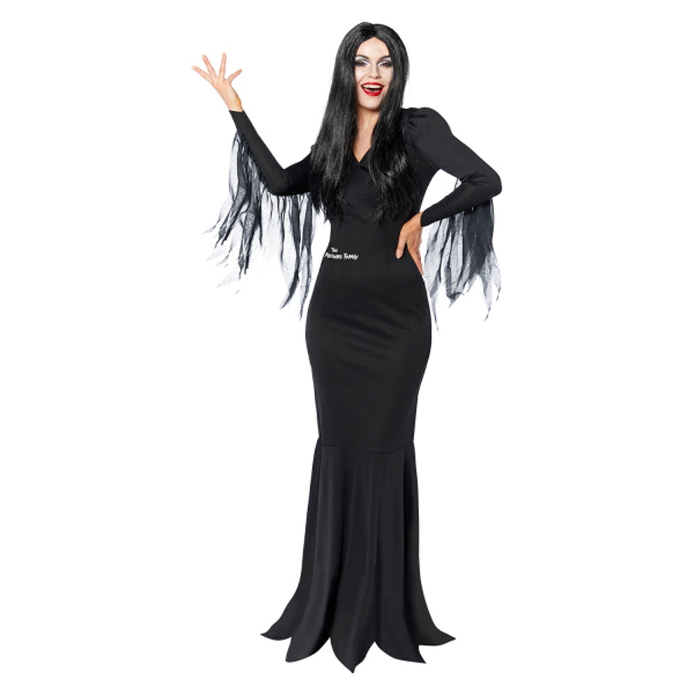 Kostüm Damenkostüm Addams Family - Morticia Gr. L