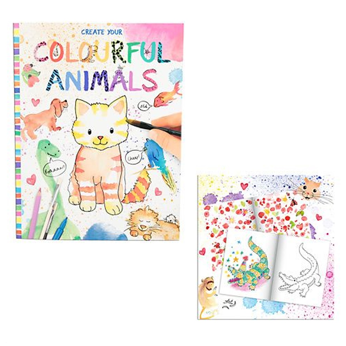 Create your Colorful Animals Malbuch
