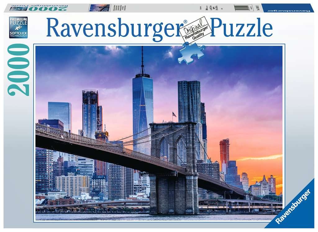 Ravensburger Puzzle Von Brooklyn nach Manhattan 2000 Teile