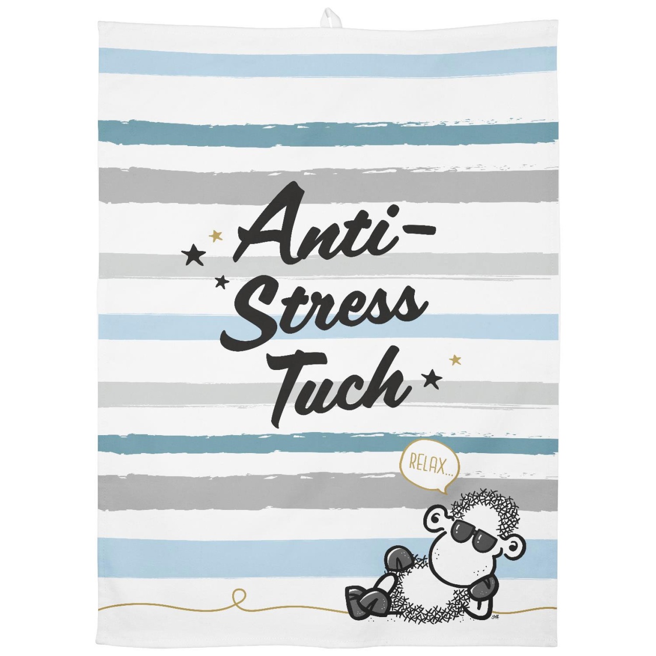 Geschirrhandtuch Handtuch Anti Stress Tuch Sheepworld