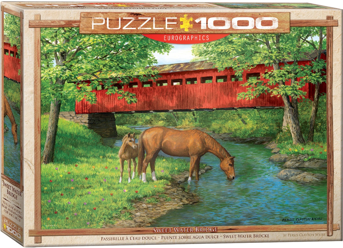 Puzzle Sweet Water Brücke 1000 Teile