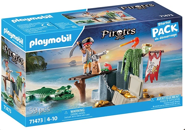 Playmobil Pirates 71473 Pirat mit Alligator