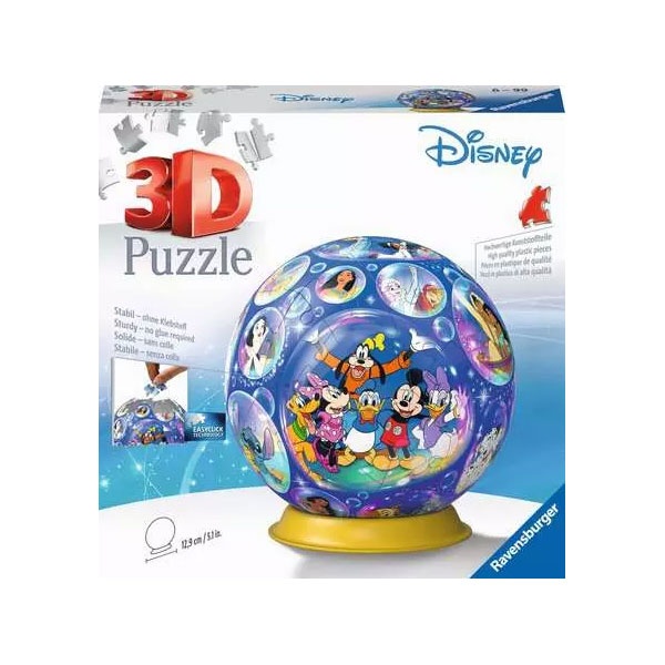 Ravensburger 3D Puzzle Ball Puzzle-Ball Disney Charaktere