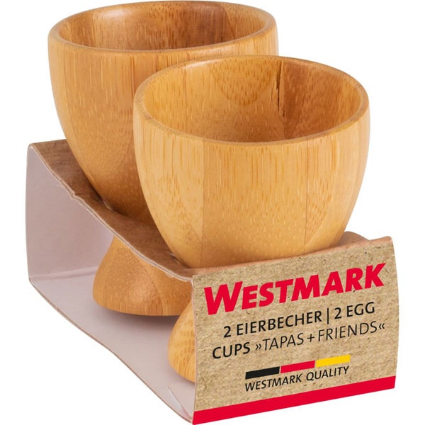 Westmark Eierbecher Tapas Bambus 2er