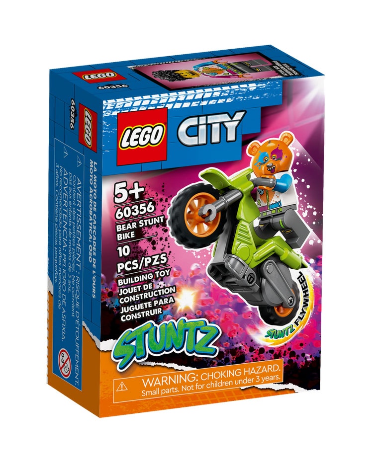 Lego City 60356 - Bären-Stuntbike