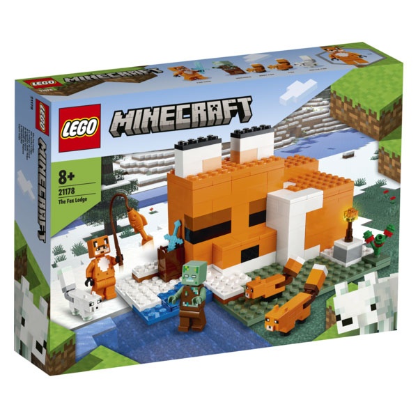 Lego Minecraft 21178 Die Fuchs Lodge