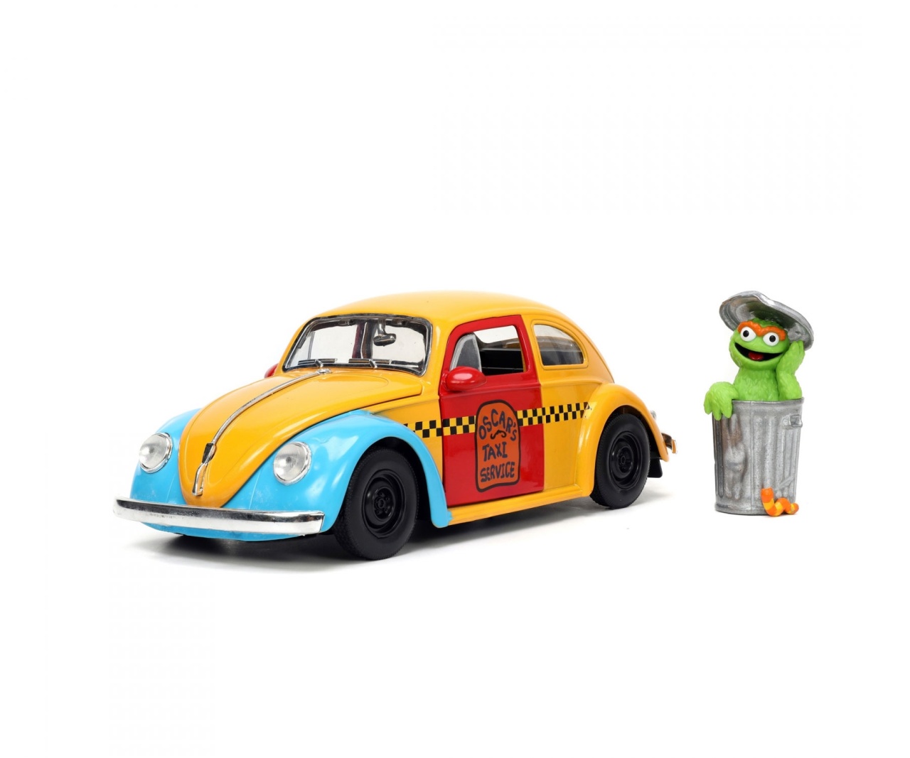 Sesamstraße Oskar aus der Tonne & 1959 Volkswagen Beetle