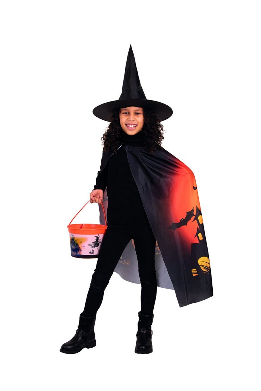 Kostüm-Zubehör Cape & Hut Halloween STD