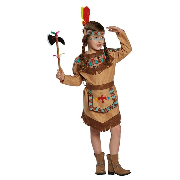 Kostüm Indianerin 164