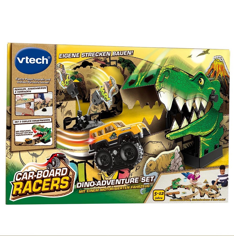 vtech Car-Board Racers Dino-Adventure Set