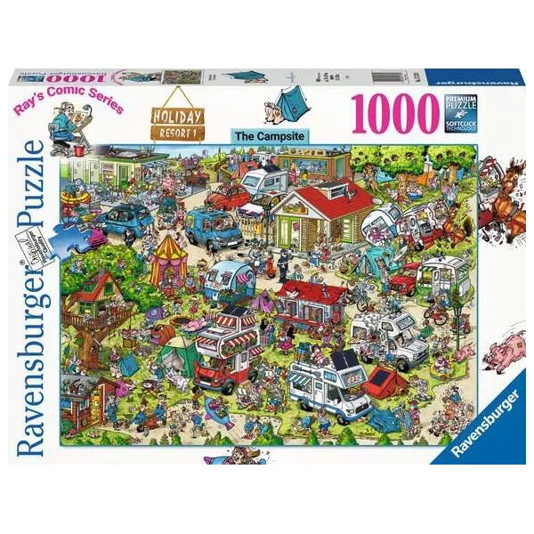 Ravensburger Puzzle Holiday Resort 1  1000 Teile