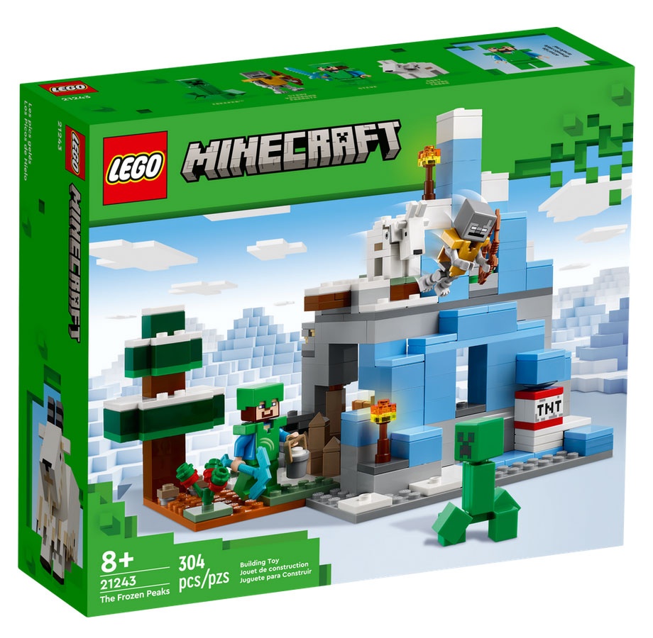 Lego Minecraft 21243 - Die Vereisten Gipfel