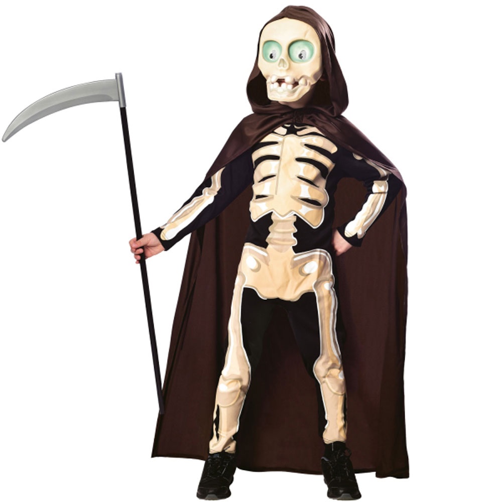 Kostüm Kinder Grim Reaper Alter 5 - 6 Jahre