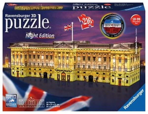 Ravensburger 3D Puzzle Buckingham Palace Night Edition