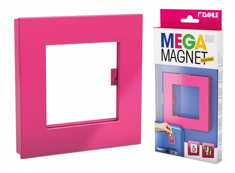 Dahle Mega Magnet XL Square pink