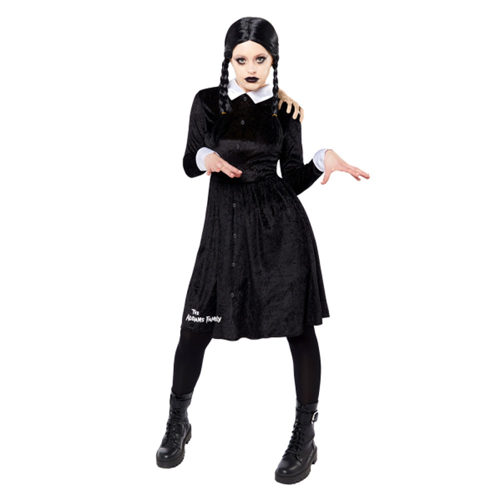 Kostüm Damenkostüm Addams Family - Wednesday Gr. M / L