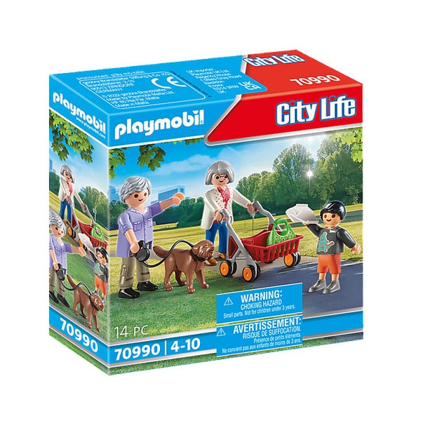 Playmobil 70990 City Life Großeltern mit Enkel