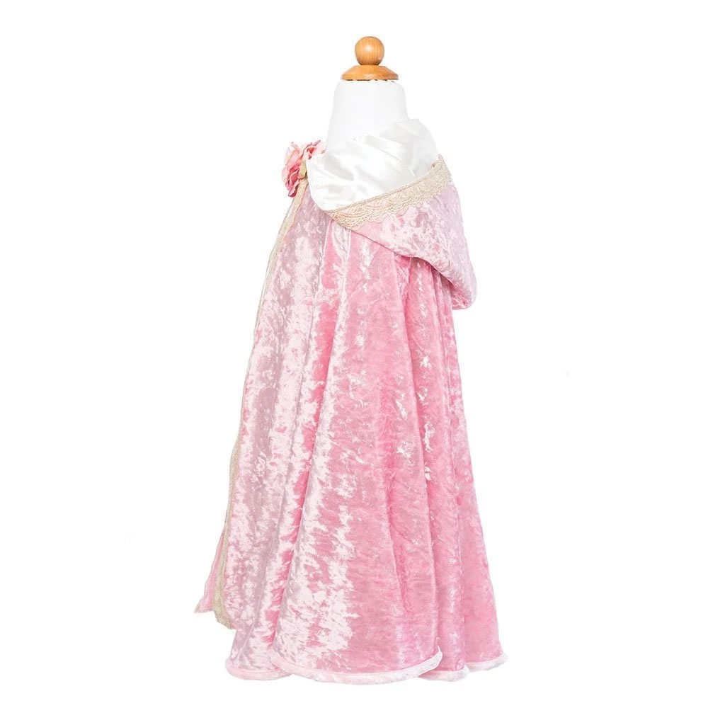 Kostüm Deluxe Pink Rose Princess Cape 7-8 Jahre 128-134