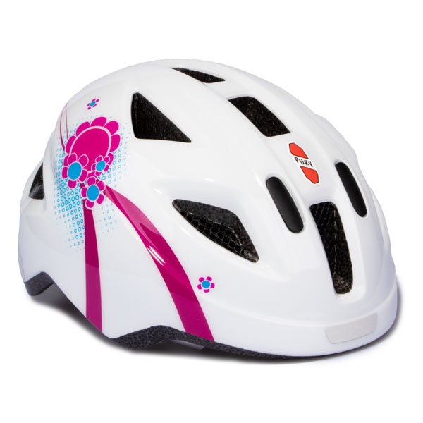 Puky Fahrradhelm PH 8-S weiss pink