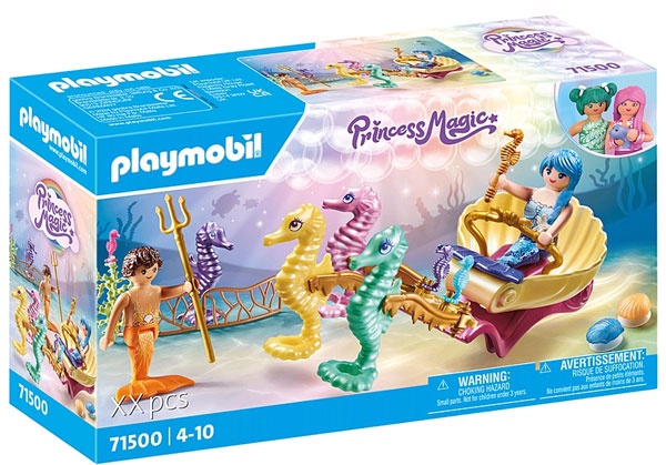 Playmobil 71500 Princess Magic Meeresbewohner mit Seepferd-