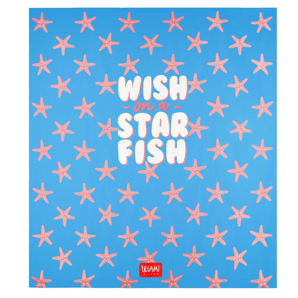 XL Strandtuch Handtuch Maxi Wish on a Starfish von Legami