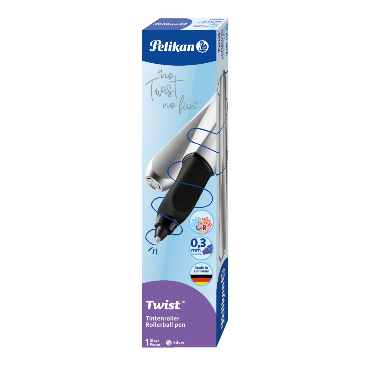 Pelikan Tintenroller R457 silber
