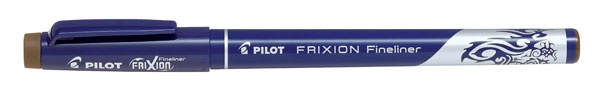Pilot Frixion fineliner braun