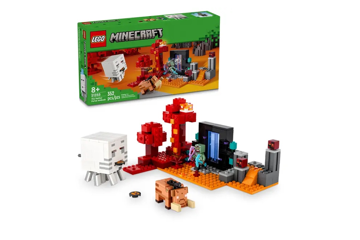 Lego Minecraft 21255 Hinterhalt am Netherportal