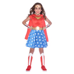 Kostüm Wonder Woman Classic Gr. 110 4-6 Jahre
