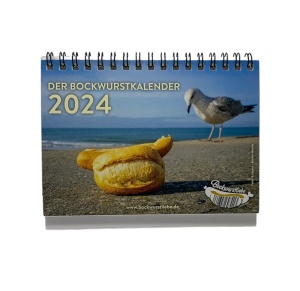 Kalender 2024 Der Bockwurstkalender A6 Tischkalender