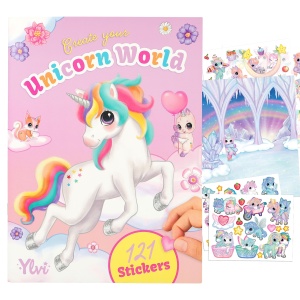 Ylvi Create your Unicorn World Stickerbuch