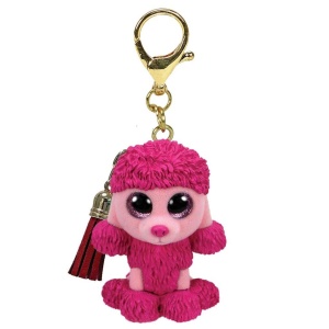 ty Mini Boos Patsy Poodle Pink Schlüsselanhänger